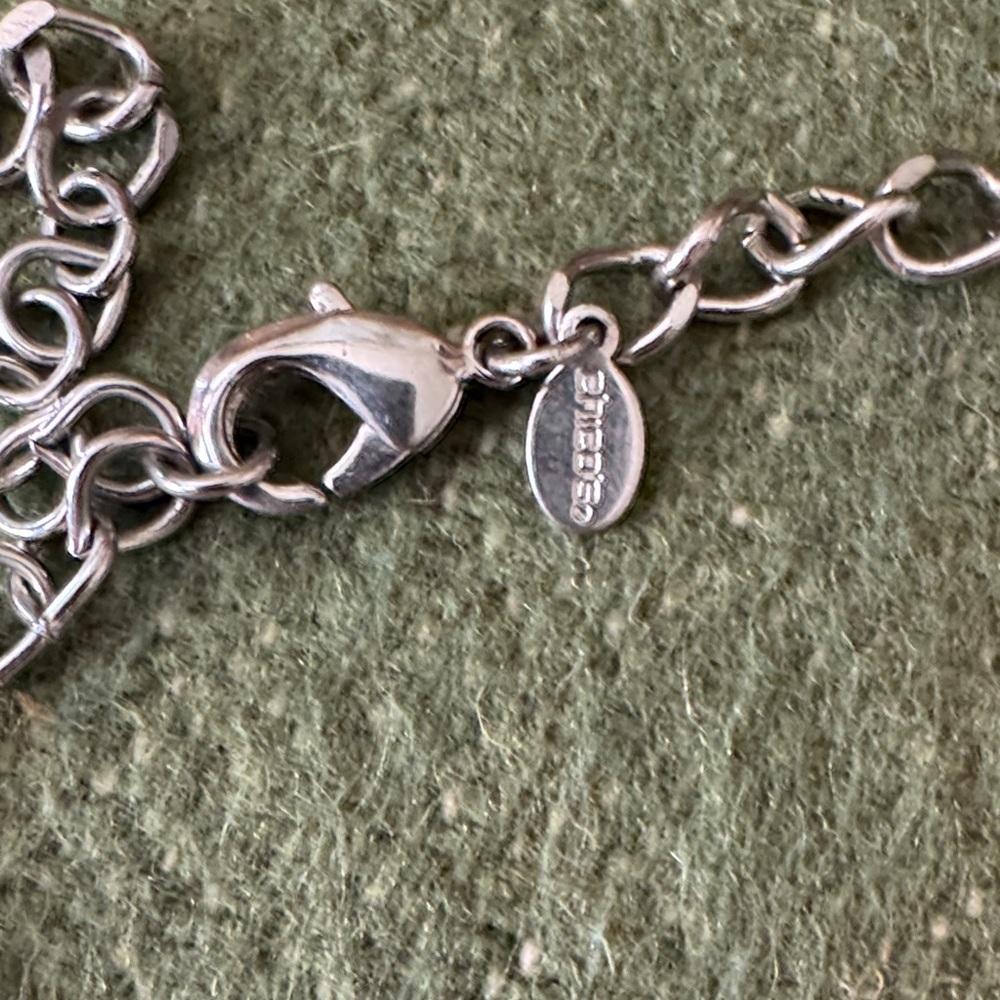 Chico's Textured Silver Necklace - Picture 5 of 8